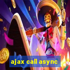 ajax call async